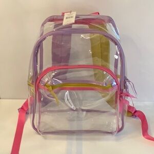 Vera Bradley Clear Large Backpack